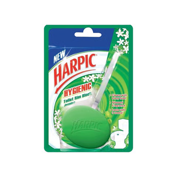 Harpic Hygienic Toilet Cleaner Block Jasmine - 26 g