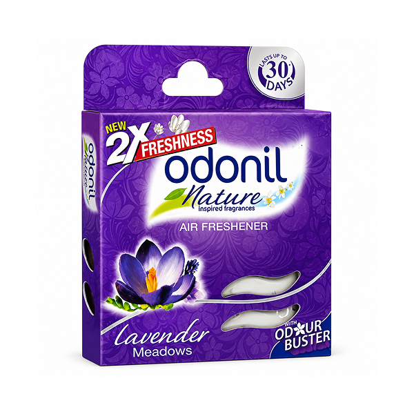 Odonil Lavender Meadows  Bathroom Block  Air   Freshener 48g