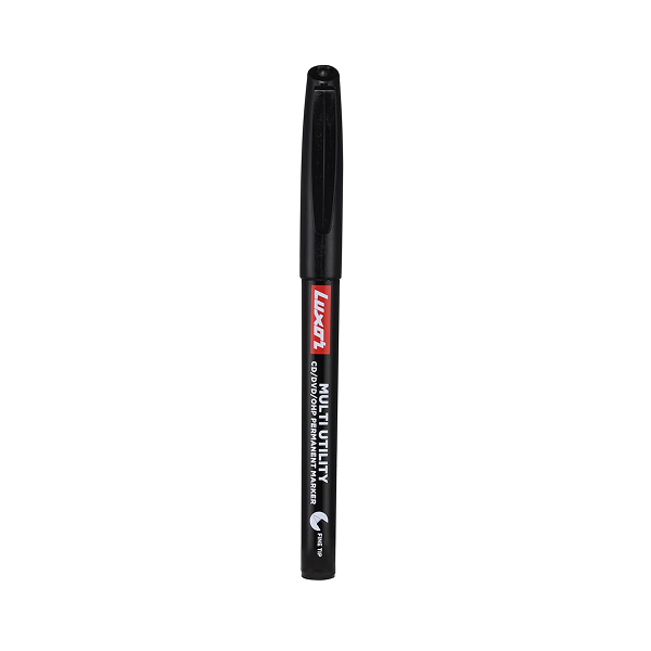 Luxor CD/DVD/OHP Permanent Marker in Classic Black Colour