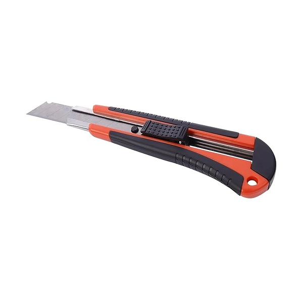 Heavy Duty 18 mm Cutter Knife Plastic Grip Hand-held Paper Cutter